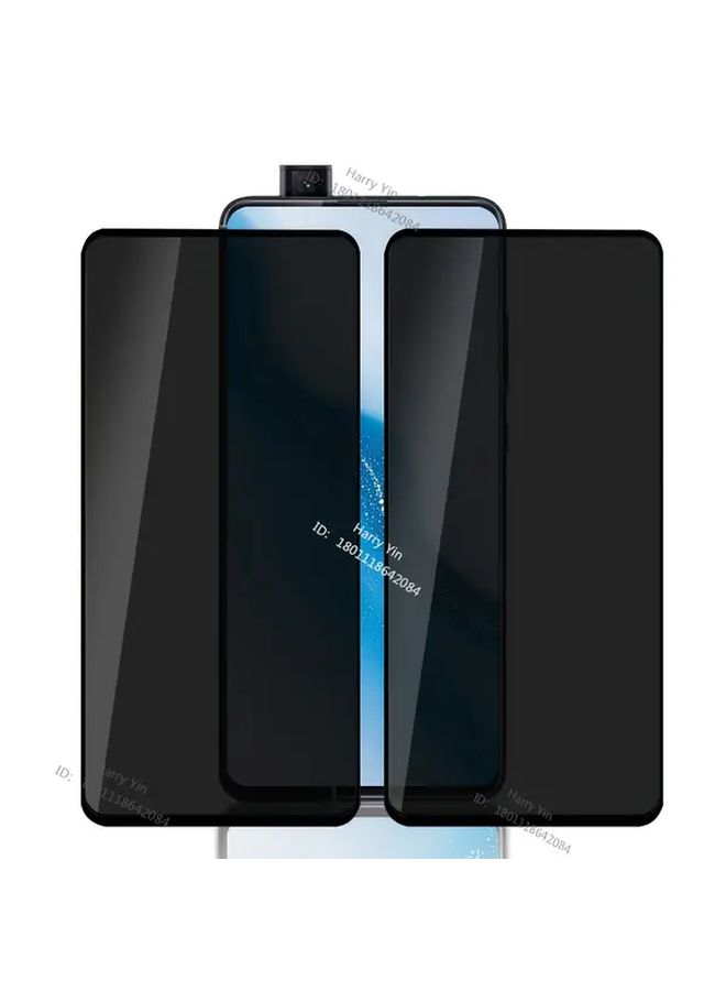 2 Pack Privacy Screen Protector Compatible With Redmi K20 Pro Anti Spy Tempered Glass 9H Hardness Black Frame Fingerprint Resistant - Image 5