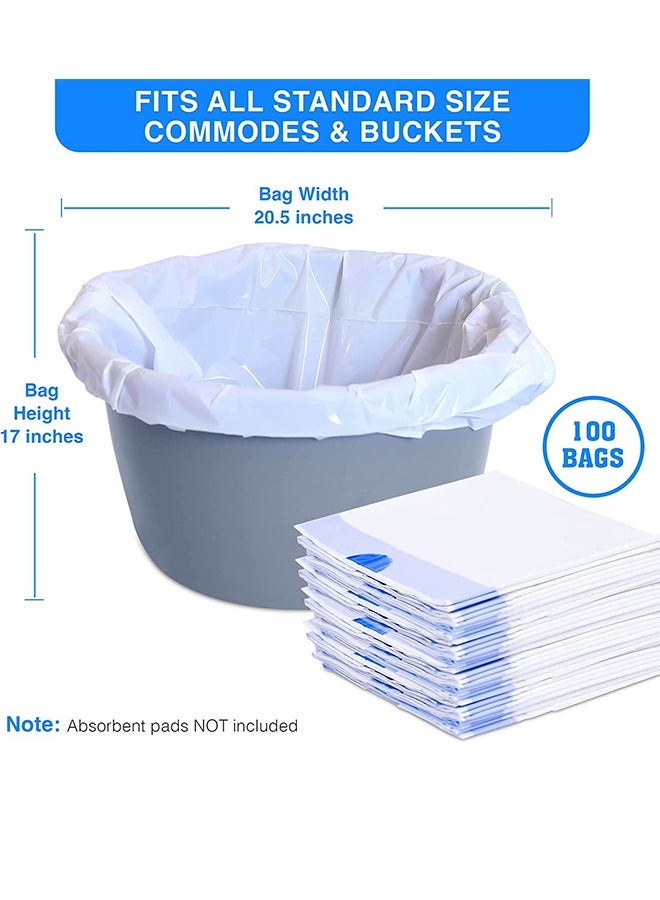 ct Drawstring Toilet Bag - Portable Or Camping Toilet Bag - Thickened Disposable Garbage Bag For Adults, Elderly, Pregnant Women And Babies, Cleaning Supplies  - Image 3