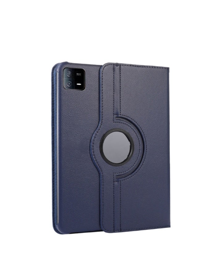 for Honor Pad X9a 11.5 Inch Case Cover, Multi-Angle Stand + 368 Rotating Bracket + Shockproof Leather Slim Protective Cover,Blue - Image 3