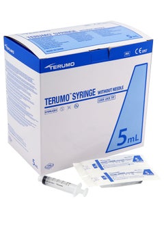 Terumo 5ml Syringe Without Needle Luer Lock (Box/100)