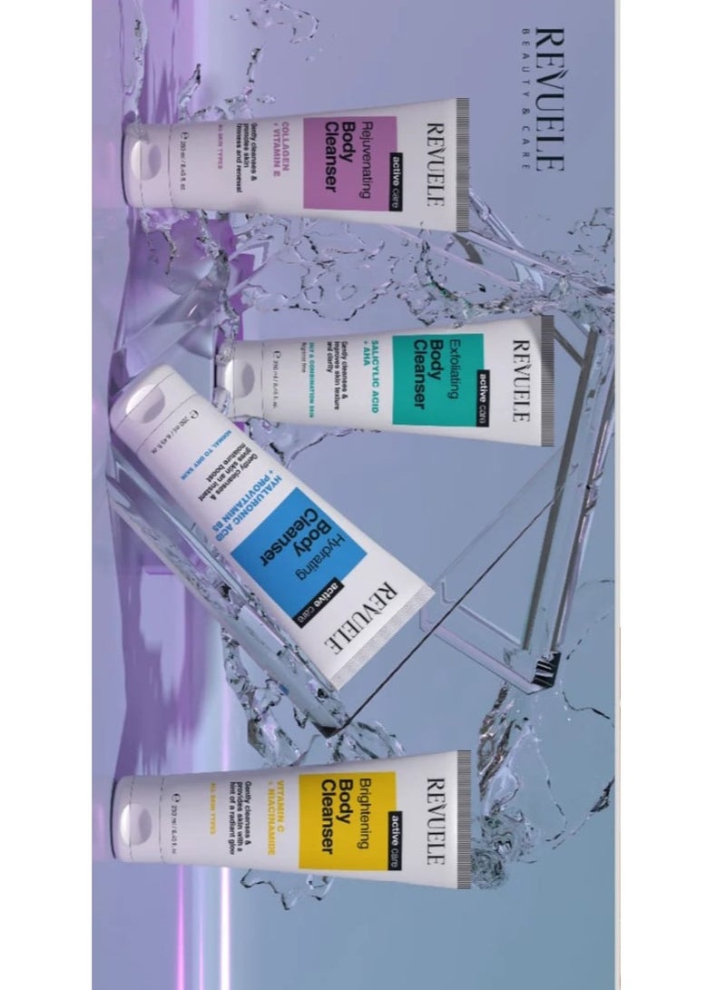 Revuele Active Care Rejuvenating Body Cleanser Collagen+ Vitamin E - Image 3