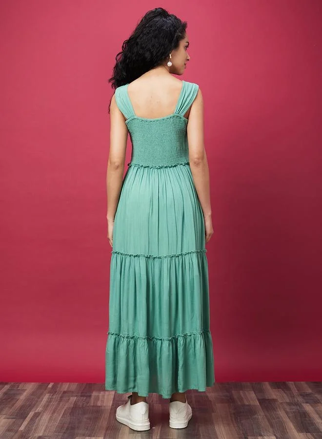 globus Tiered Smocked Dress