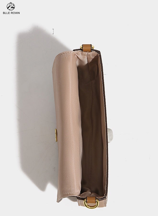 طقم شنط نسائية 2 قطعة – شنطة كتف كروس مع محفظة صغي...