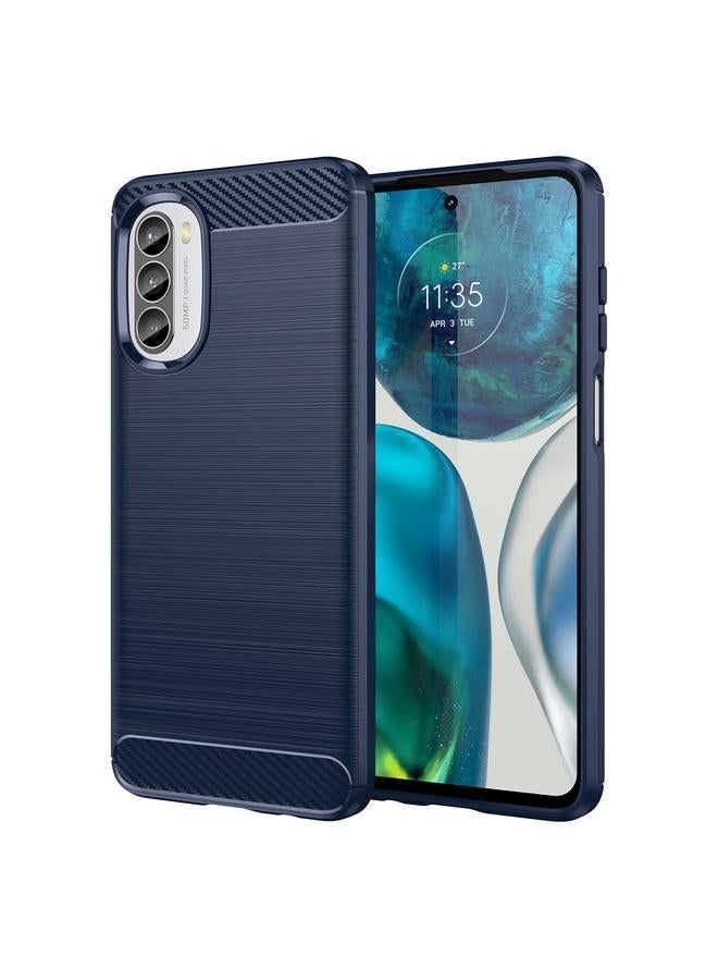 إيروريكس جراب لهاتف Motorola Moto G52 مصنوع من ألياف الكربون المصقولة TPU - Image 1