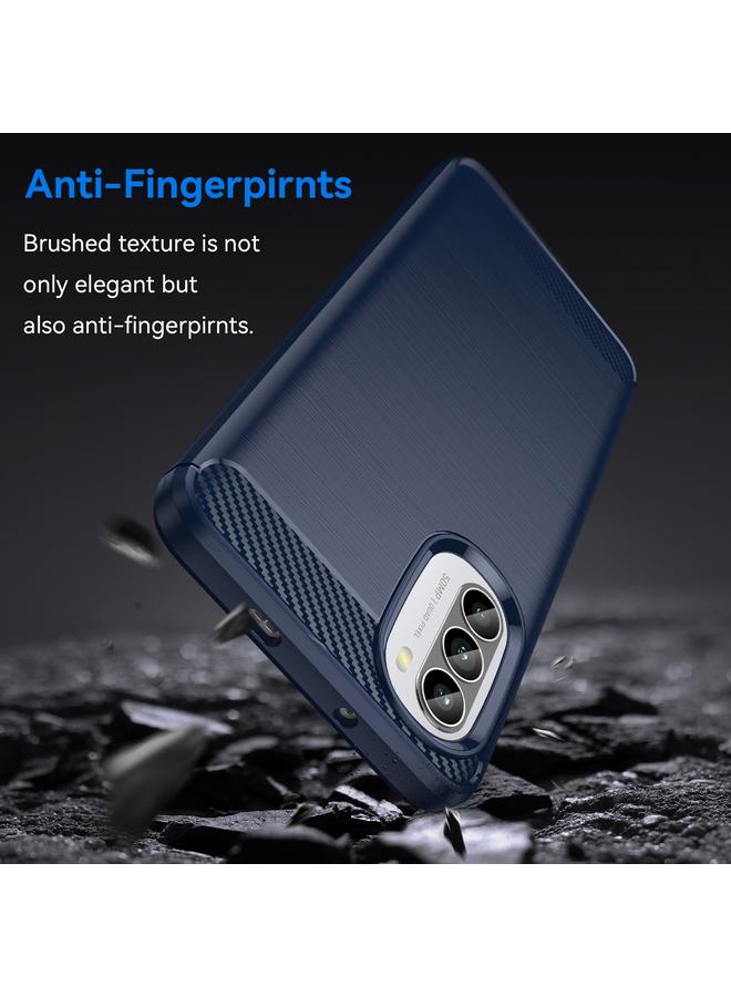 إيروريكس جراب لهاتف Motorola Moto G52 مصنوع من ألياف الكربون المصقولة TPU - Image 3