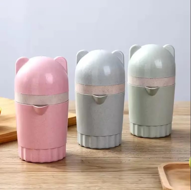 Wrixty Cartoon Shape Manual Juicer Household Small Fruit Lemon Orange Juice Cup Kitchenware - Image 5