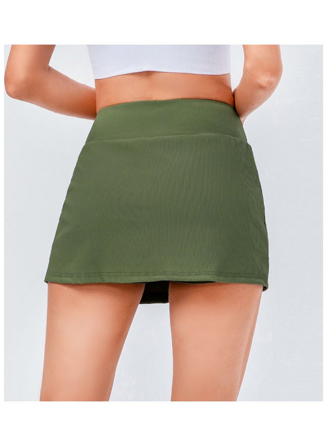 NIBEMINENT Women Sports Tennis Skirt with Inner Shorts Pockets XS 26.00 X 1.00 21.00cm  - Image 5