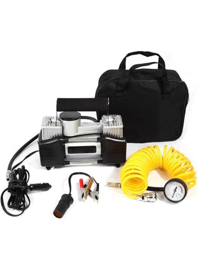 New Heavy Duty 12V 150 PSI Electric Car & Van Tire Inflator - Powerful Performance & Rapid Inflation - Image 1