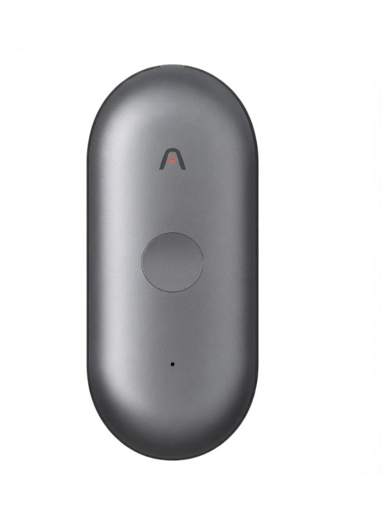 Plaud NotePin S AI Voice Recorder-Black Wearable AI Notetaker, AI Transcribe & Summarize, Support 112 Languages, 64GB Memory, Audio Recorder for Meetings Interviews with 4 Accessories - Image 1