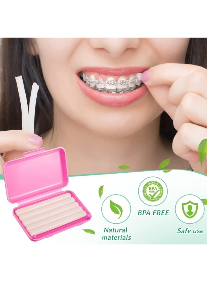 3-Pack Dental Wax for Braces: Fruit-Flavored Orthodontic Wax, Teeth & Mucosa Protection Wax (Oral Shield Wax) - Image 4