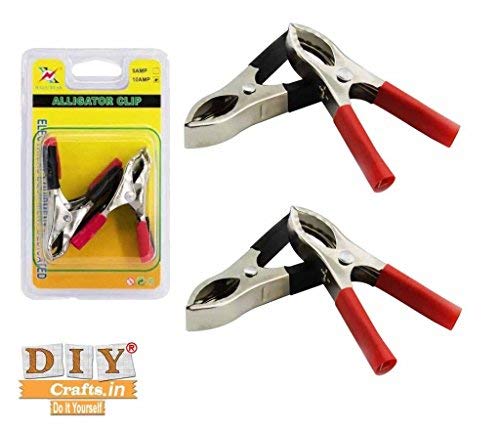 DIY Crafts Design No 2 Set Of Electrical Battery Clamp 4 Pcs Alligator Clip A Design No 2 Set Of Electrical Battery Clamp - Image 2