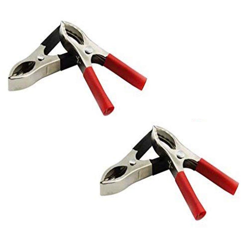 DIY Crafts Design No 2 Set Of Electrical Battery Clamp 4 Pcs Alligator Clip A Design No 2 Set Of Electrical Battery Clamp - Image 1