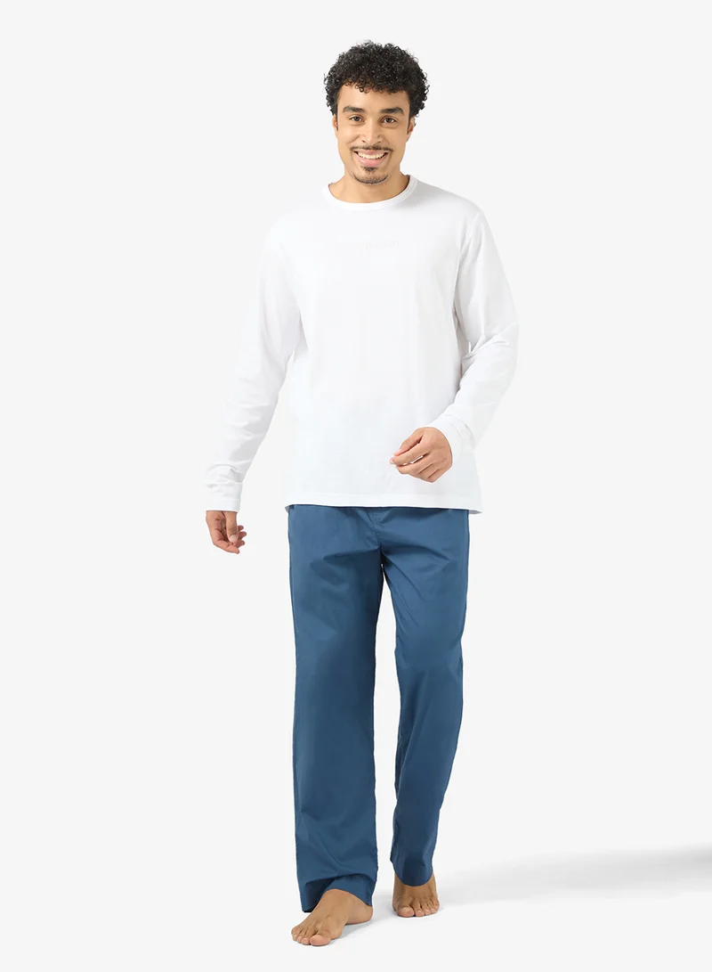 كالفن كلاين Cotton Poplin Sleep Pants