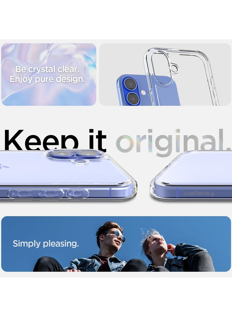 Spigen غطاء حماية فائق الجودة لهاتف iPhone 16 Plus (2024) - شفاف للغاية - Image 3