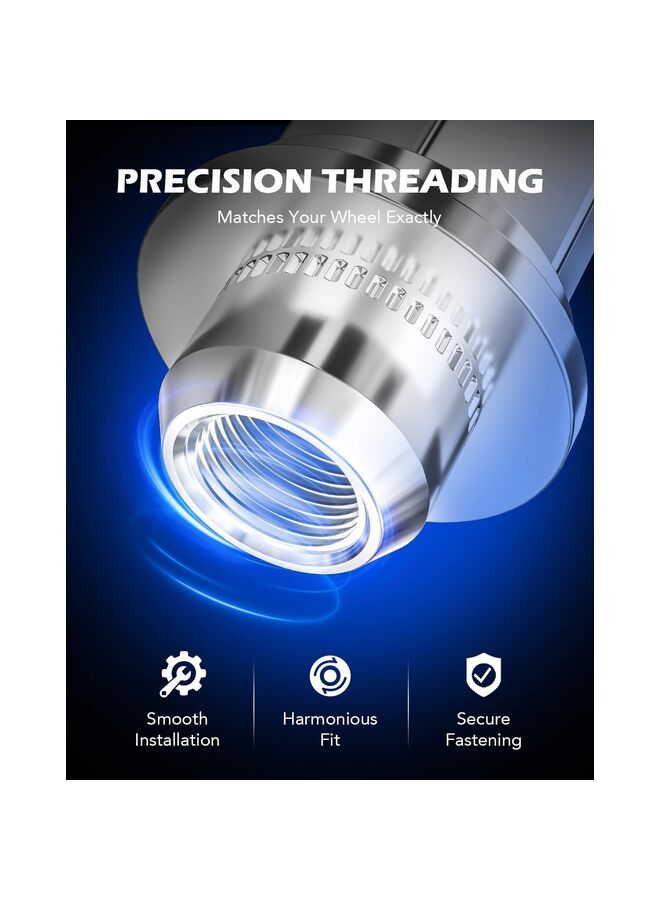 20PCS Lug Nut Set with Mag Seat ?M12x1.5 Lug Nuts, 12x1.5mm Wheel Lug Nuts Compatible - Image 4