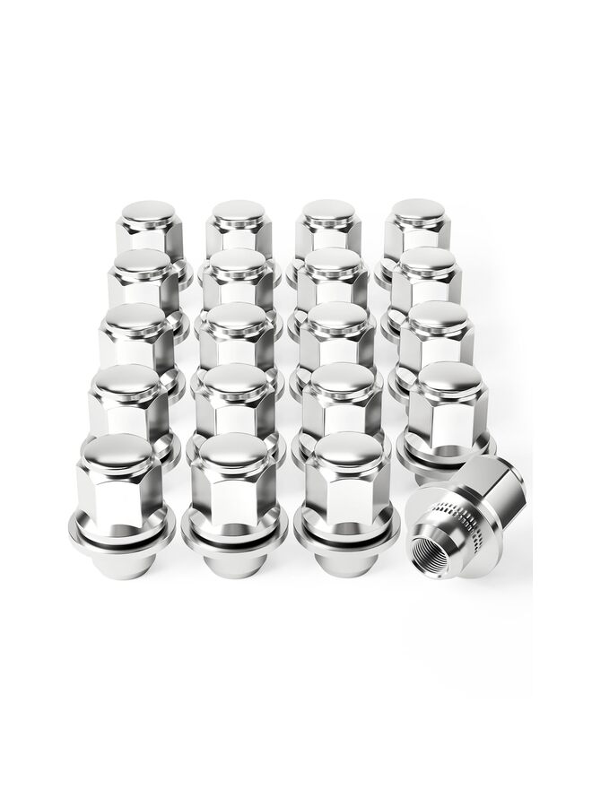 20PCS Lug Nut Set with Mag Seat ?M12x1.5 Lug Nuts, 12x1.5mm Wheel Lug Nuts Compatible - Image 1