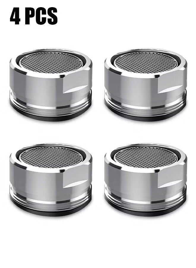 4 Pcs Kitchen Tap Head Water Saving Adjustable Swivel Faucet Tap Aerator Filter Faucet Sprayer Head Extension Effective Devicefor Bathroom Kitchen Sink Spray Tap Attachment - Image 1