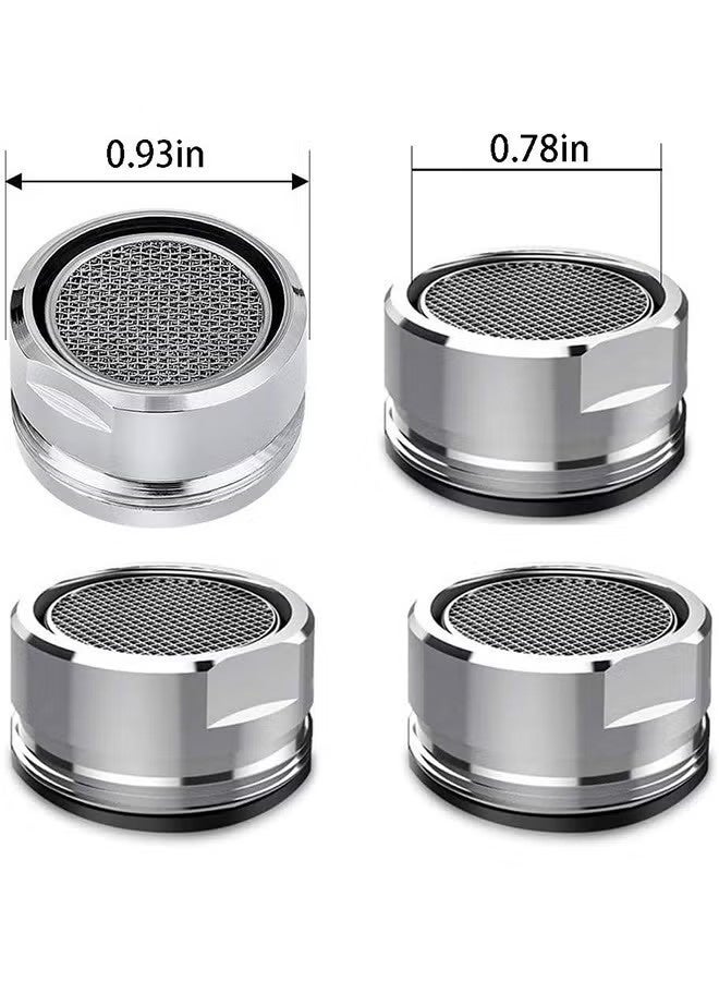 4 Pcs Kitchen Tap Head Water Saving Adjustable Swivel Faucet Tap Aerator Filter Faucet Sprayer Head Extension Effective Devicefor Bathroom Kitchen Sink Spray Tap Attachment - Image 4