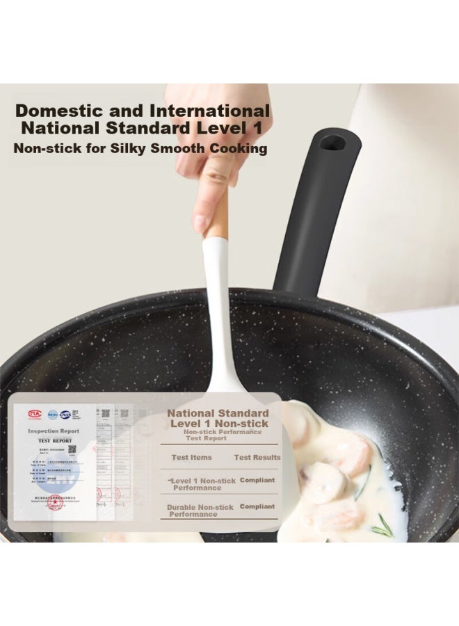Bear Non-stick Multifunctional 28cm Home Cooking Frying Pan Oil-free Egg Frying Pan - Image 1