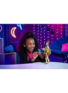 MONSTER HIGH Doll Cleo De Nile With Pet Dog Blue Streaked Hair  - Image 2