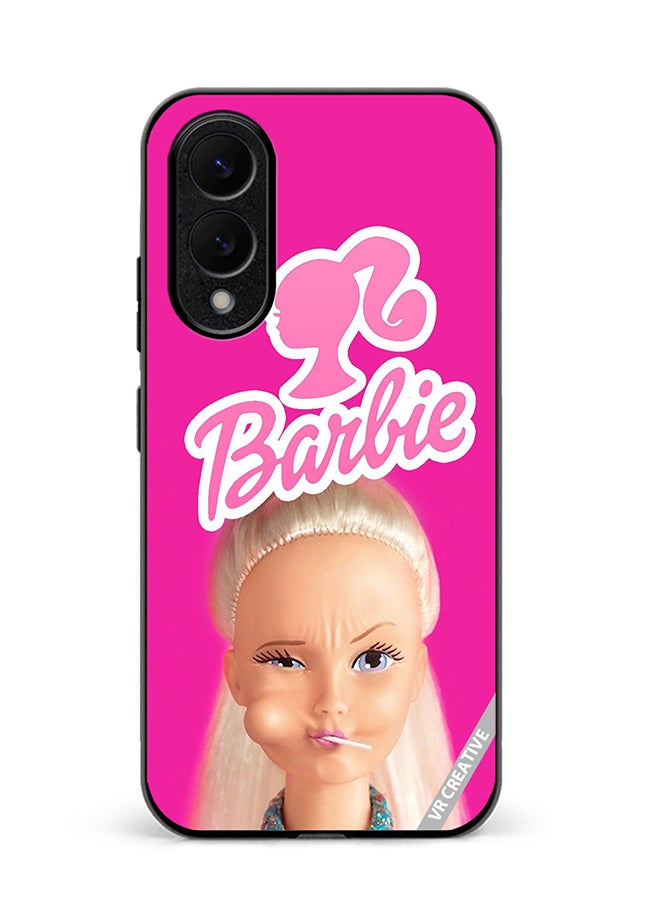 Protective Case Cover For Samsung Galaxy S25 Edge Barbie Loliipop Design Multicolour