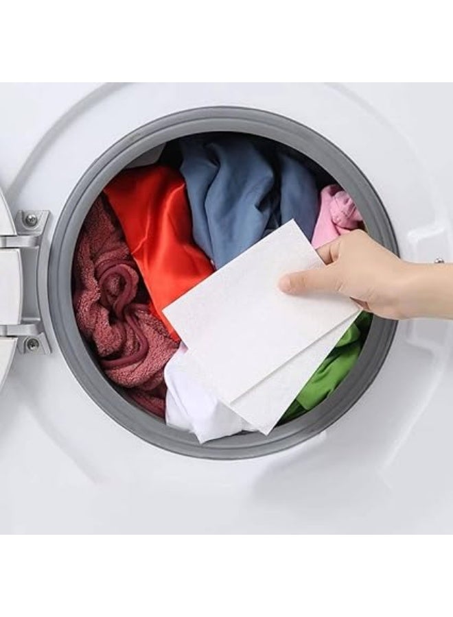 100-piece laundry wipes - color and dirt resistant - non-tangle and easy to use with the washing machine - Image 2