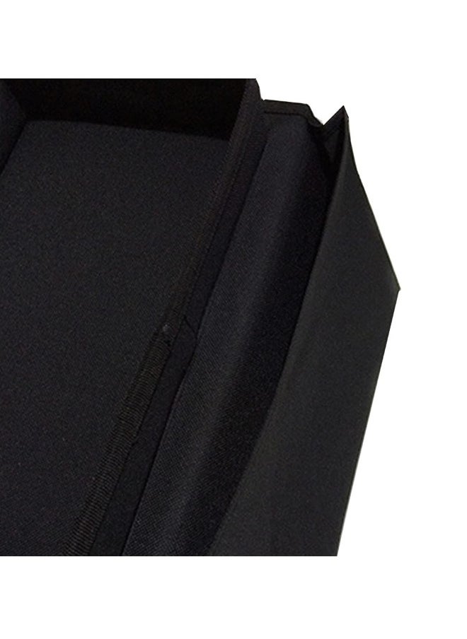 Generic SYOSI Sofa TV Remote Control Handset Holder Organiser Caddy, Couch Armrest Organizer with 6 Pockets, Hanging Storage Bag for Chairs Sofas Armchairs Desk (Black)  - Image 3