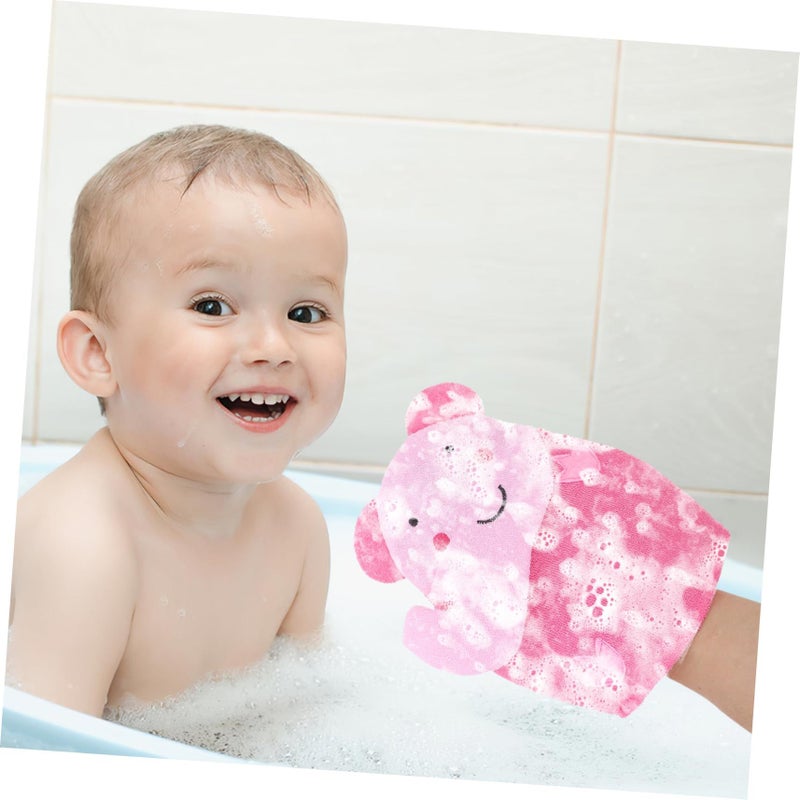 Exfoliating Bath Gloves 2 Pack Body Scrubber Foot Dead Skin Remover - Image 3