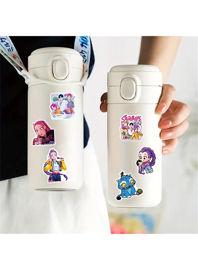 واي جيه 60 قطعة ملصقات من الفينيل ضد الماء ملصقات للكمبيوتر المحمول - Image 2