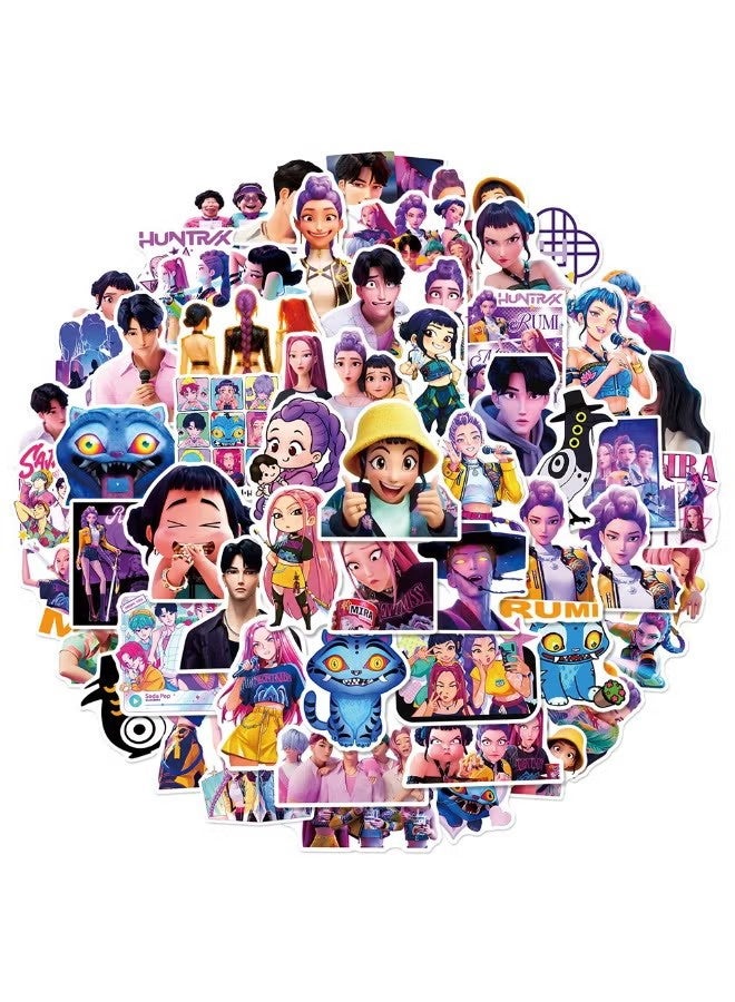 واي جيه 60 قطعة ملصقات من الفينيل ضد الماء ملصقات للكمبيوتر المحمول - Image 4