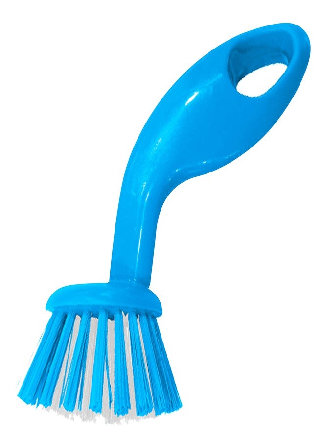 The Kosher Cook Dairy Blue Dish Brush, Dishwashing and Kitchen Cleaning and Scouring, Easy Grip Handle, Gentle Bristles, Color Coded Home and Kitchen Accessories - Image 1