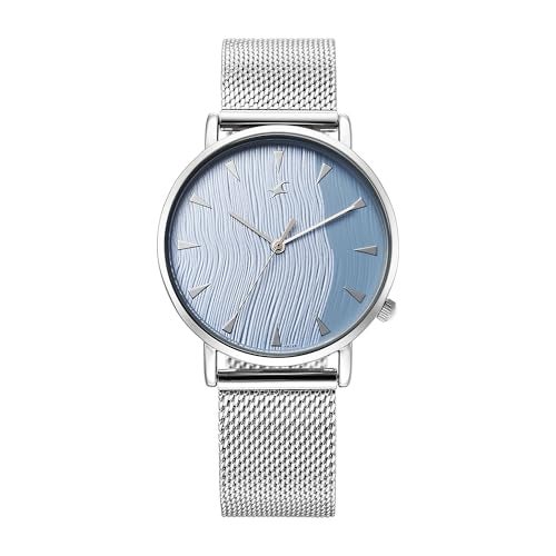 Fastrack Stunners X Special Edition Quartz Blue Dial Stainless Steel Analog Watch for Women - Image 1