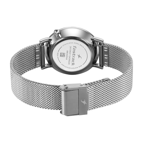 Fastrack Stunners X Special Edition Quartz Blue Dial Stainless Steel Analog Watch for Women - Image 2