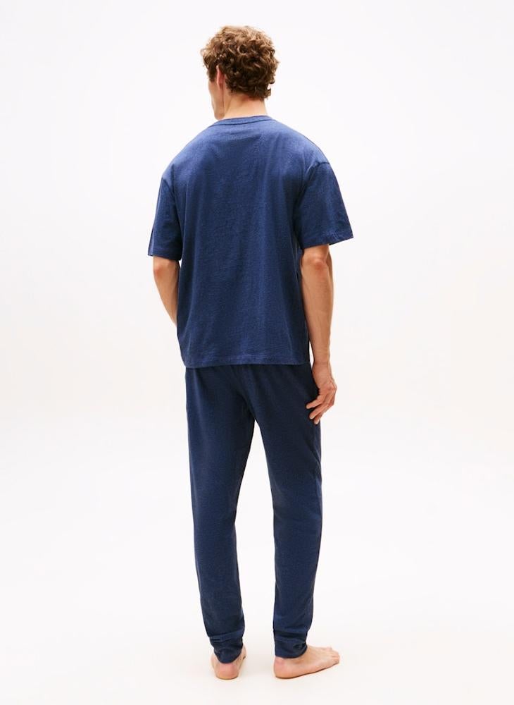 TOMMY HILFIGER TH Original Crew Neck Lounge T-Shirt - Image 2