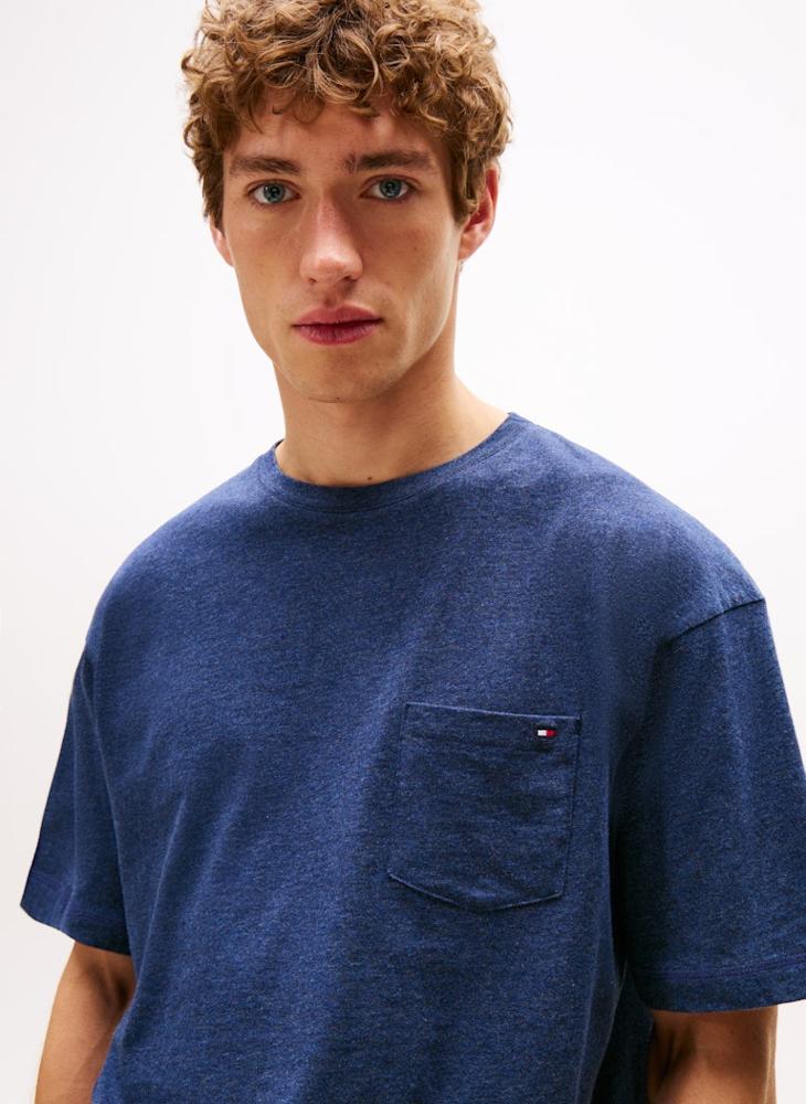 TOMMY HILFIGER TH Original Crew Neck Lounge T-Shirt - Image 3