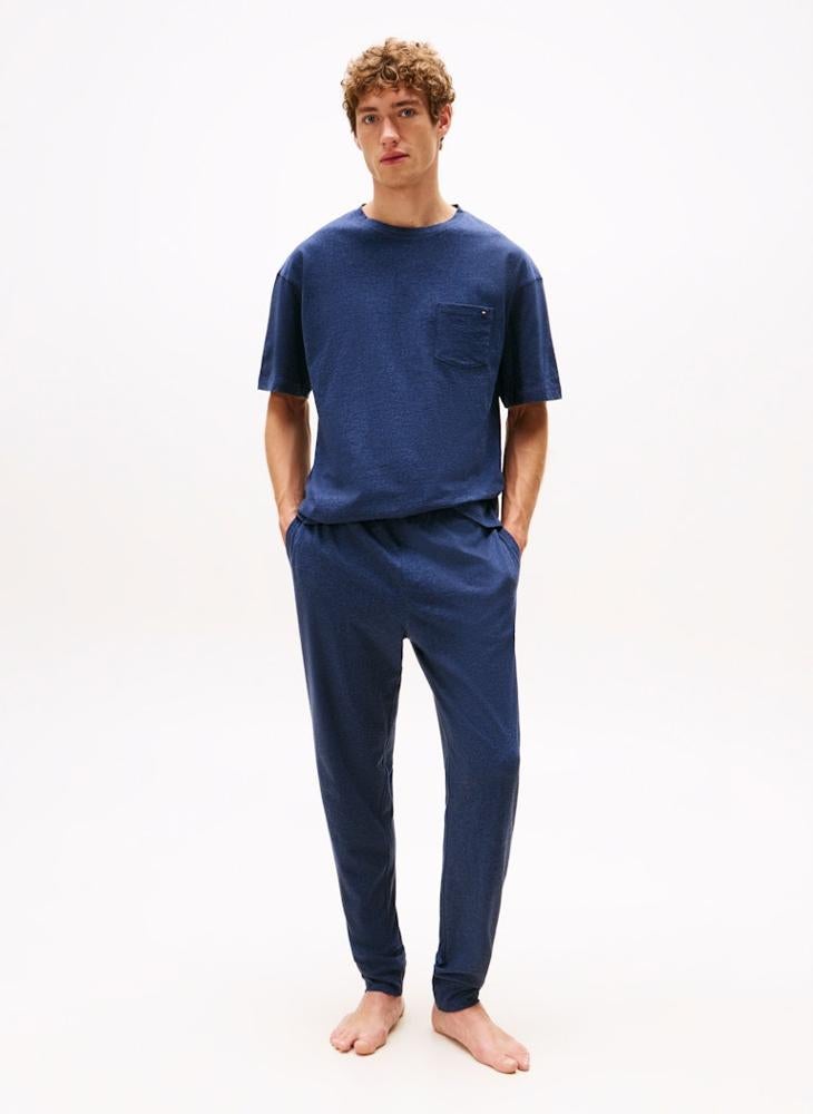 TOMMY HILFIGER TH Original Crew Neck Lounge T-Shirt - Image 4