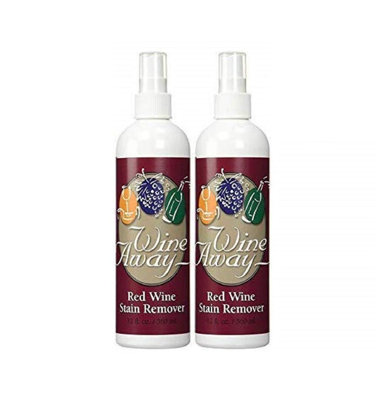 Wine Away Red Wine Stain Remover - Removes Wine Spots - Perfect Fabric Upholstery And Carpet Cleaner Spray Solution - Spray On Stain Wash And Laundry To Vanish Stain - 24 Fl Oz (Pack Of 2) - Image 1