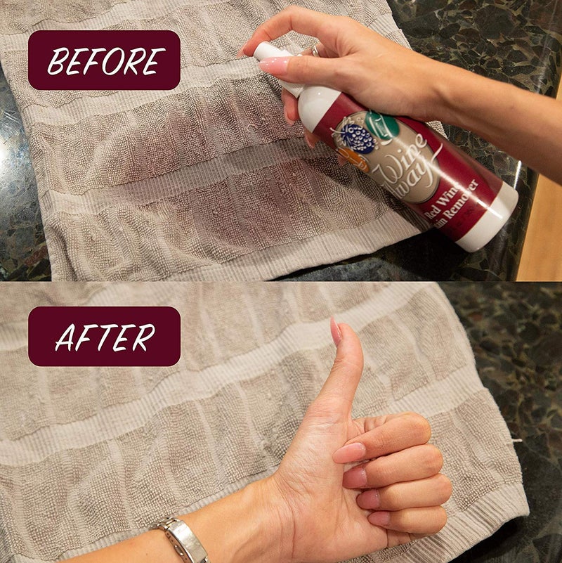 Wine Away Red Wine Stain Remover - Removes Wine Spots - Perfect Fabric Upholstery And Carpet Cleaner Spray Solution - Spray On Stain Wash And Laundry To Vanish Stain - 24 Fl Oz (Pack Of 2) - Image 5