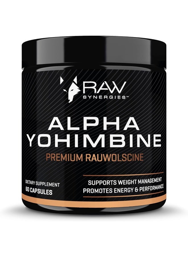 Team Six Supplements Alpha Yohimbine Vegan Capsules - Image 1