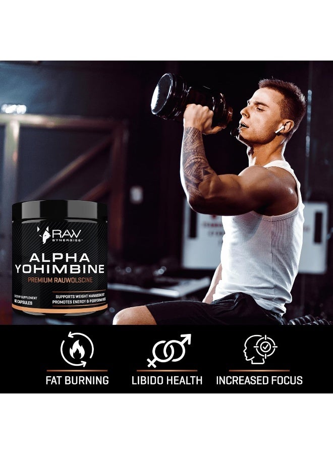 Team Six Supplements Alpha Yohimbine Vegan Capsules - Image 4