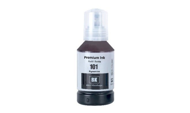 نيكس نوفا حبر إبسون EcoTank 101 طابعة L4150 L4160 L6160 L6170 L6176 L6190 L14150 مجموعة 4 عبوات ألوان أسود سماوي أرجواني أصفر للاستخدام اليومي والهدايا المنزلية والمكتبية - Image 2