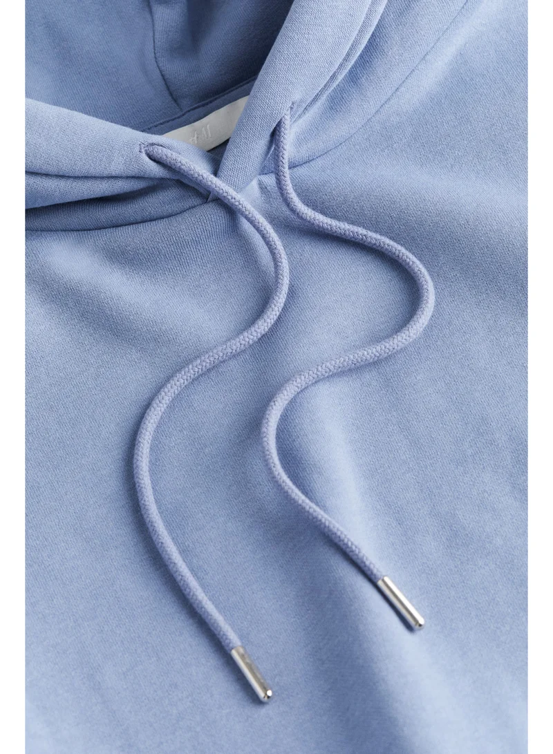 H&M Drawstring Knitted Hoodie