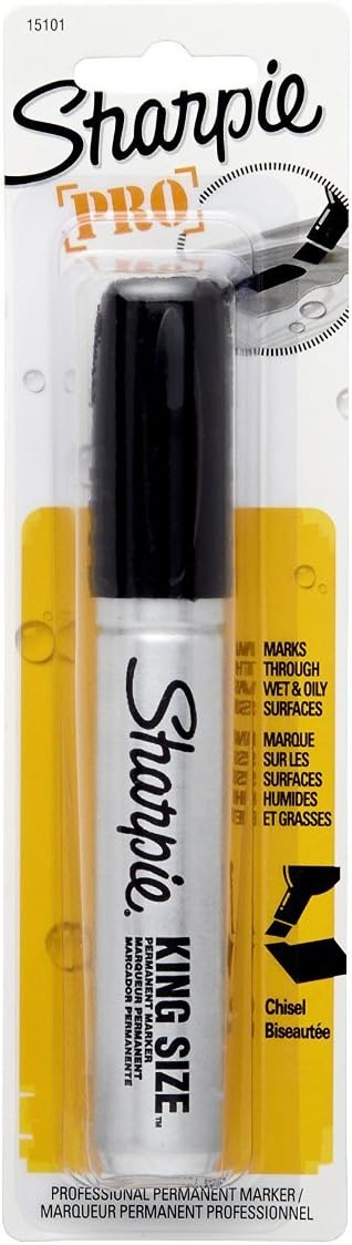 Sharpie SHARPIE Pro King Size Permanent Marker Black 15101PP  - Image 1