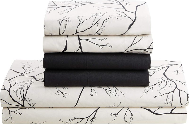 Clara Clark Bed Sheet Set with Extra Set Pillowcases, Premier 1800 Collection, Wrinkle, Fade & Stain Resistant, - Image 3
