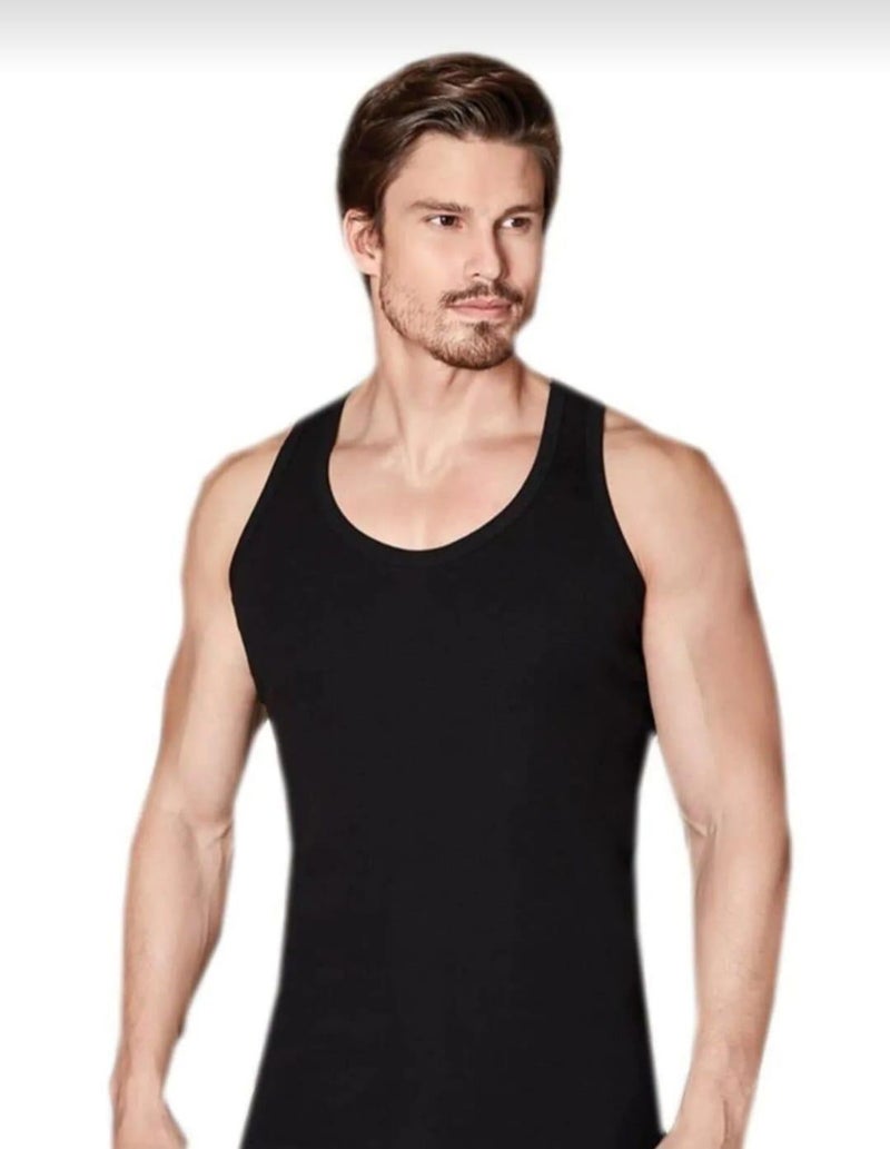 Berrak 1029 Men's Singlet Lycra Sports Undershirt  - Image 2