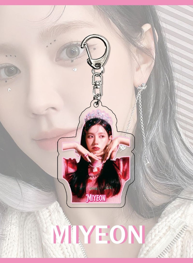 GIDLE MIYEON Keychain, Album I FELL - Image 1