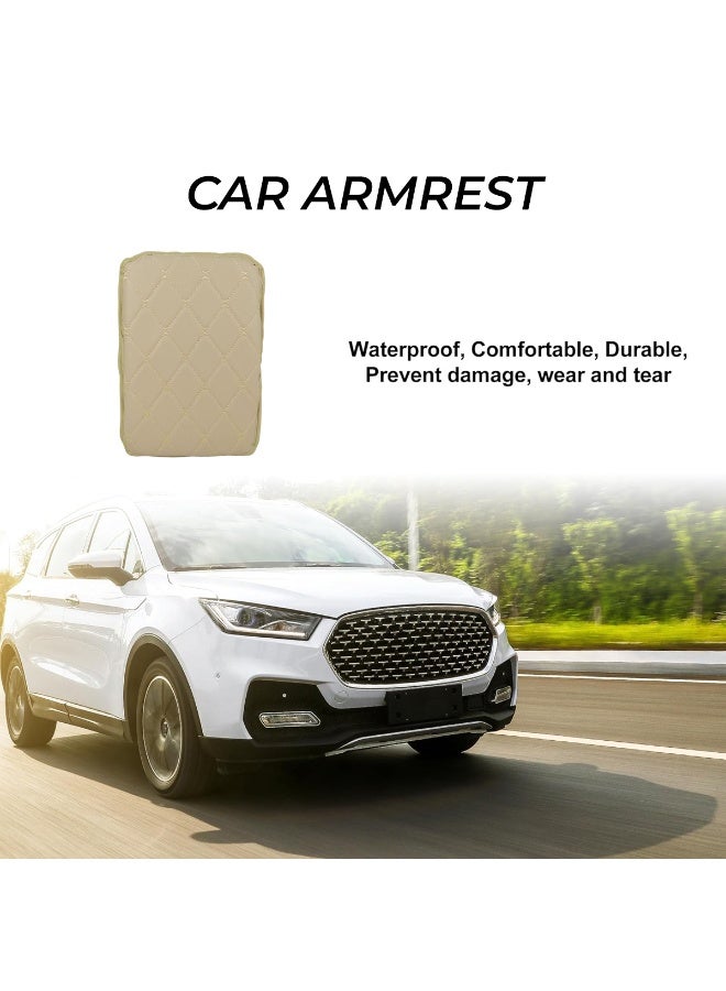موب وسادة مسند ذراع السيارة MOB AC-447 مصنوعة من جلد البولي يوريثان المقاوم للماء، ووسادة من إسفنج الذاكرة لتوفير الراحة وسهولة التنظيف والحماية المتينة - Image 4