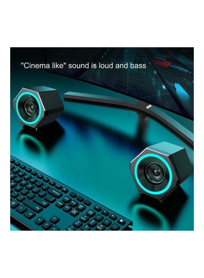 NIBEMINENT Desktop Speaker Black - Image 2