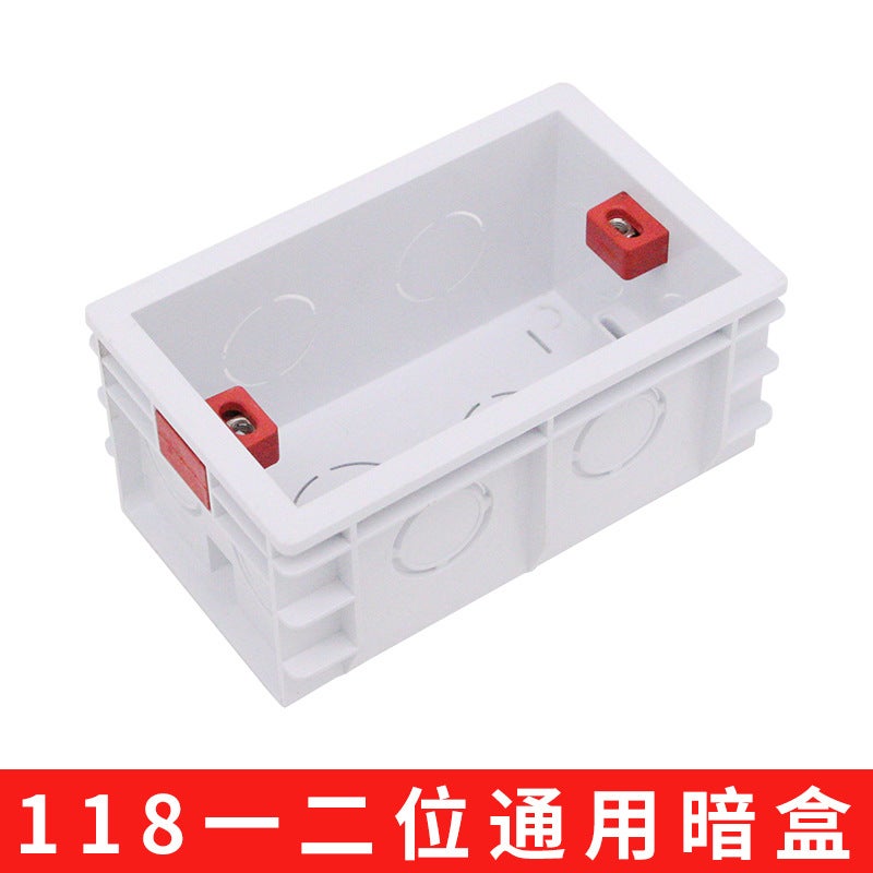 118 gold ash kitchen special socket with switch panel multi-hole 6-hole 9 9-hole 20 12-hole domestic concealed installation 118 two-position cassette 