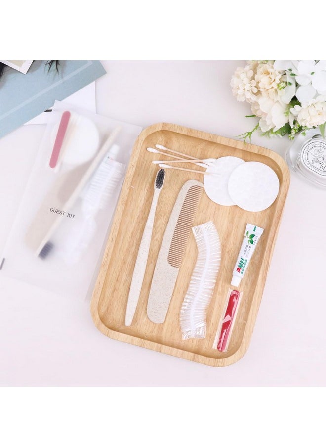 LLHQAMT Hygiene Kit Hygiene Kit Bulk Travel Hygiene Kit With Toothbrush Toothpaste Care Package Comb Shower Cap Individually Packed Suitable For Hotel Home Camping Travel (30Pack)  - Image 2